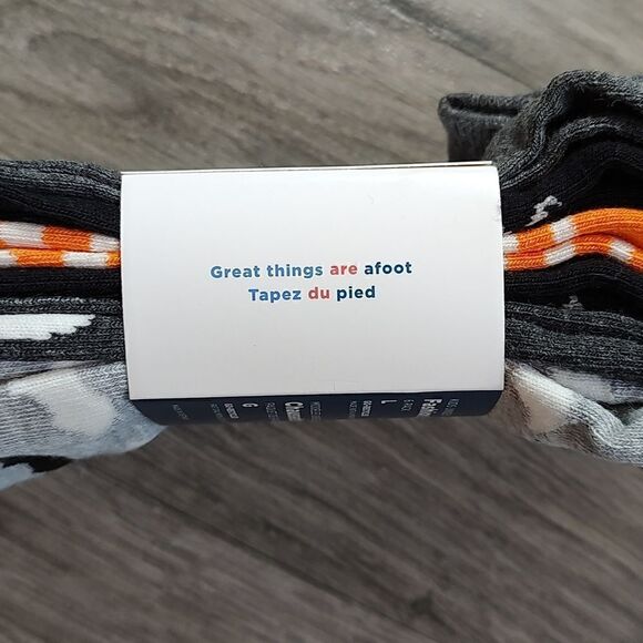 Brand New Printed 6-Pack Size Large (3Y-5Y) Halloween Unisex Ankle Socks - Picture 9 of 9